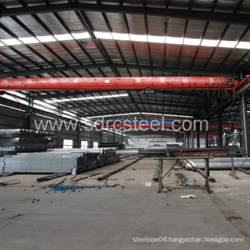 Welded Connection Round Pre-Galvanized Steel Pipe